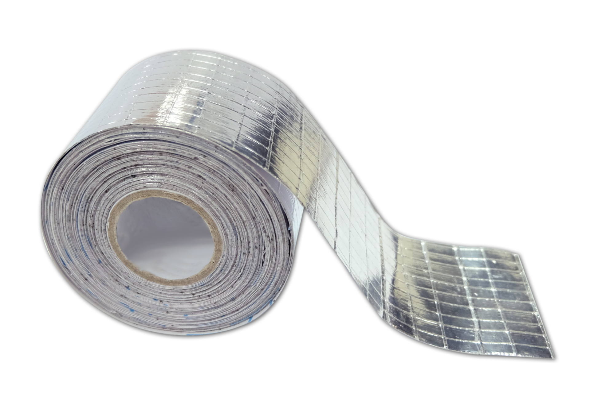 ม้วน Roof Tape อะลูมิเนียมฟอยล์เสริมเส้นใย
